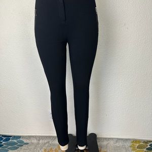 Adrienne Vittadini Women’s Pants Black Leggings Sz 6 Ankle Skinny Comfort